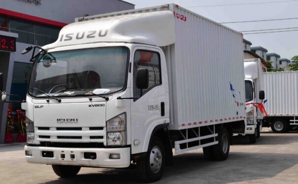 4米2廂式貨車圖片_慶鈴五十鈴KV600