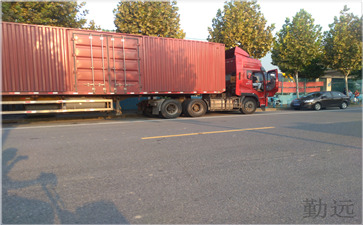 德邦物流集裝箱車