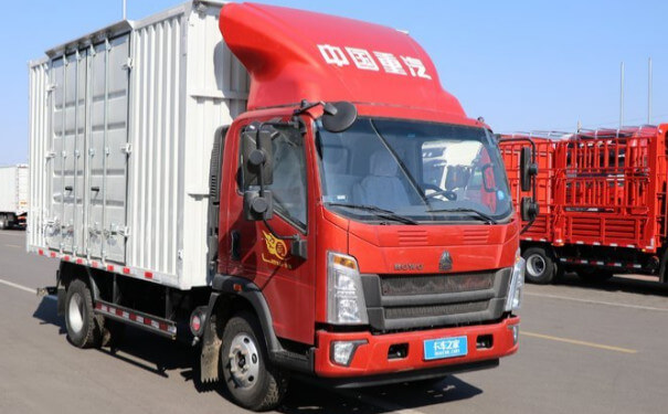 4米2廂式貨車圖片_重汽HOWO輕卡