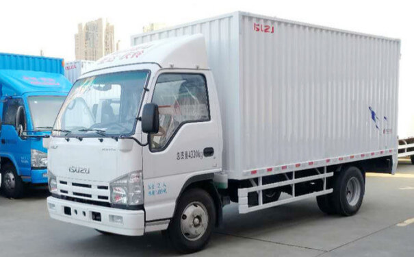 4米2廂式貨車圖片_慶鈴五十鈴